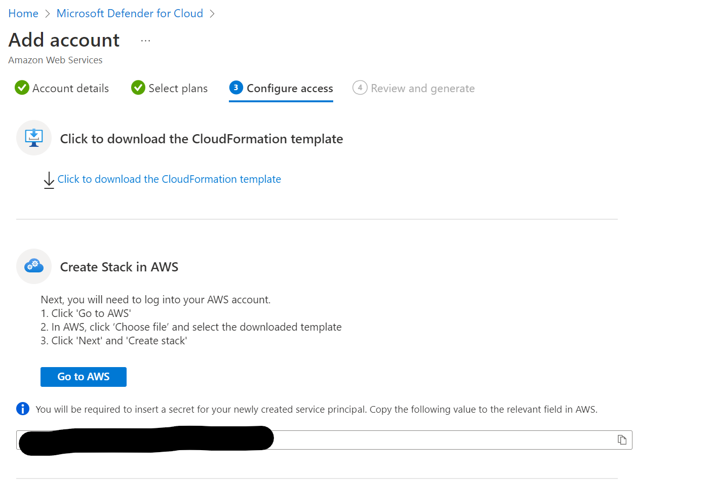 Service Principal Secret
